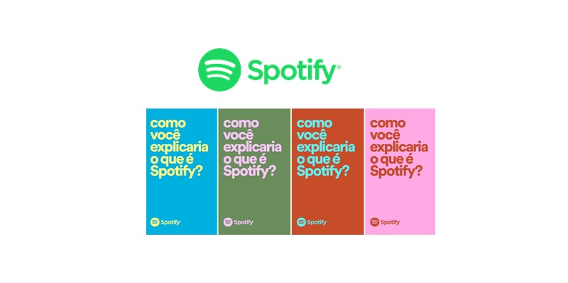 Em nova campanha, Spotify estimula público a pensar e dividir experiências sobre o app