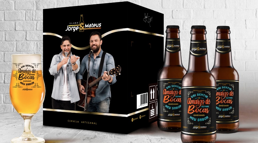 Beer.com.br e Jorge & Mateus criam clube de cerveja artesal por assinatura