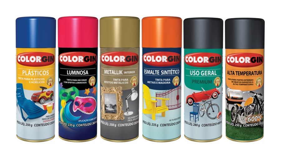 Colorgin, da Tintas Sherwin-Williams, apresenta novas embalagens