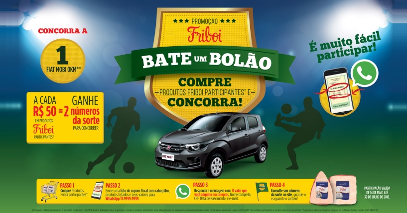 JBS Carnes lança promoção “Friboi Bate um Bolão”