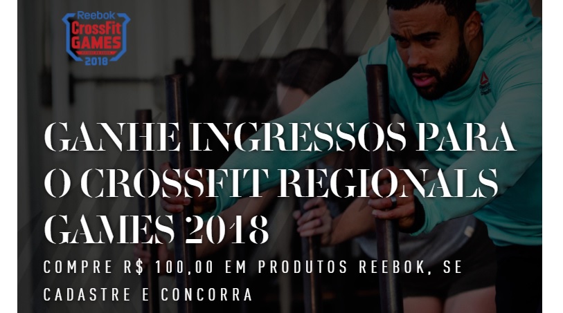 Reebok lança promoção para etapa Regional do CrossFit Games
