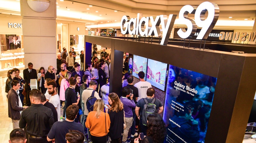 Samsung inaugura Galaxy Studio S9 com áreas de experimentação