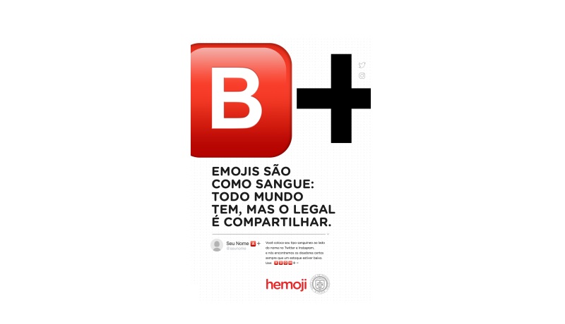 Santa Casa lança campanha digital sobre doação de sangue “Hemoji”