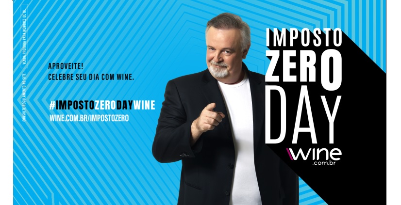 Wine.com.br zera impostos no Dia Nacional de Respeito ao Contribuinte