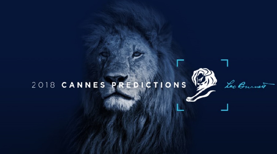 Agência Leo Burnett apresenta Cannes Predictions 2018
