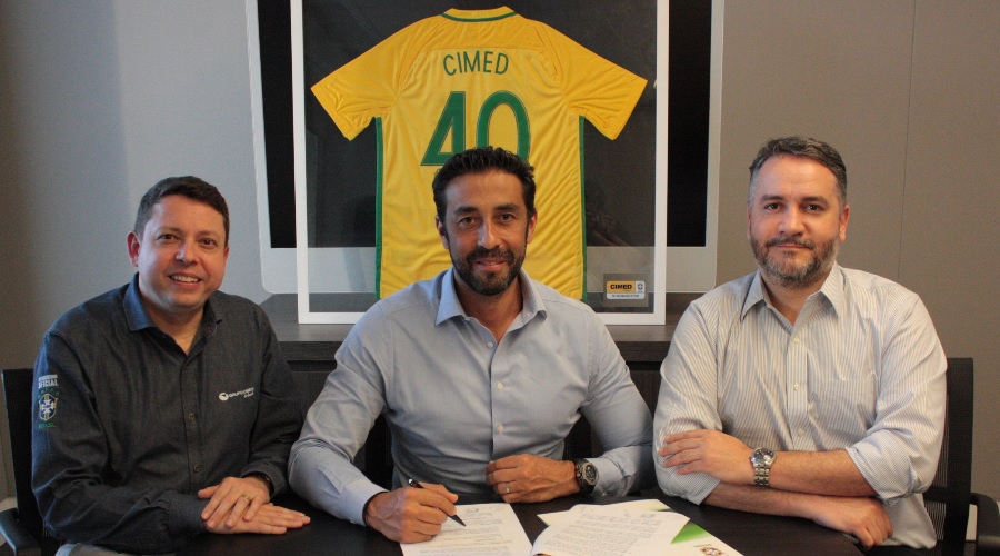 Grupo Cimed renova contrato com a CBF por mais quatro anos