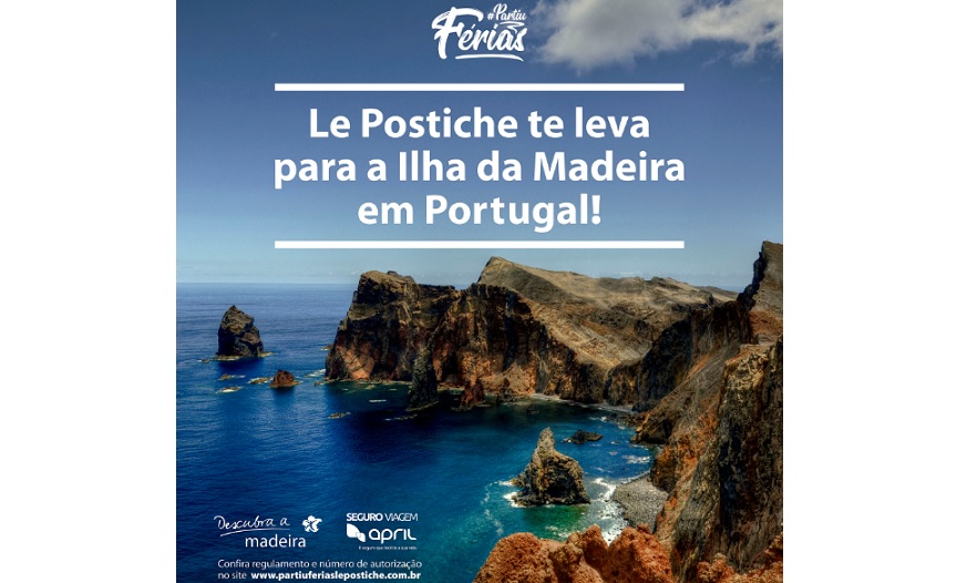 Le Postiche lança campanha para período de férias #PartiuFerias