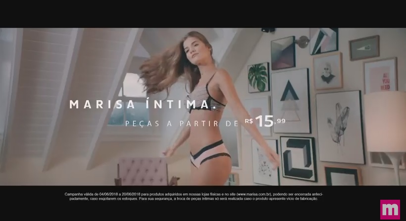 Marisa apresenta nova marca de lingerie  “Marisa Íntima”