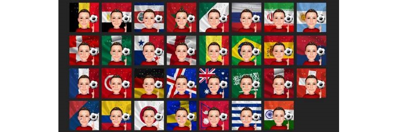 No clima da Copa, Samsung lança emojis para os fãs de futebol
