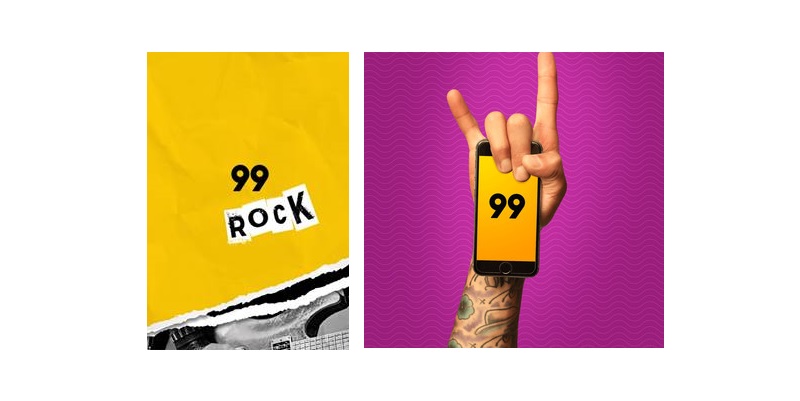 99 cria ação especial para comemorar o Dia do Rock “99Rock”