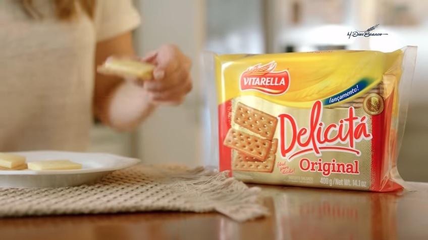Vitarella apresenta campanha do novo biscoito Delicitá “Irresistível para toda hora”