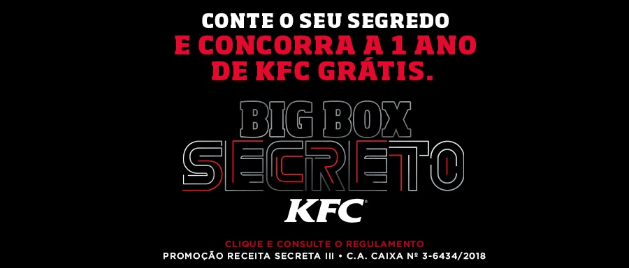 KFC e Coca-Cola lançam terceira edição da campanha Receita Secreta