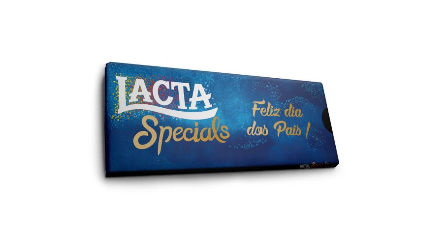 Lacta Specials faz parceria com HP Indigo e lança embalagem personalizada