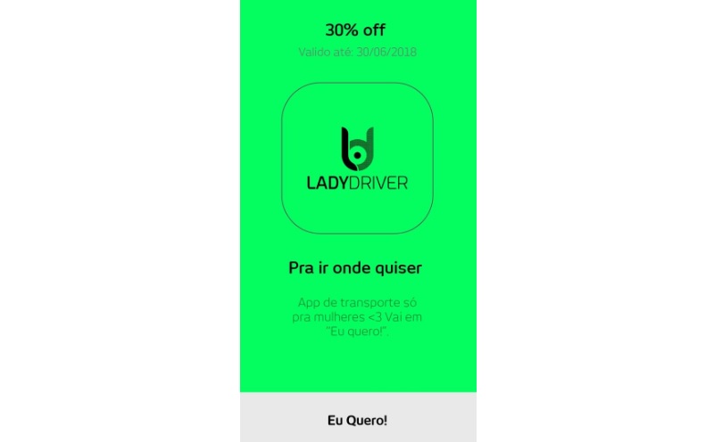 Next, Banco Digital do Bradesco, fecha parceria com a startup Lady Driver