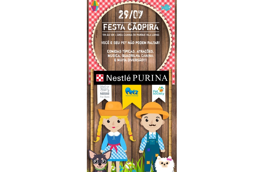 Purina promove Festa Julina “Pet Friendly” em São Paulo