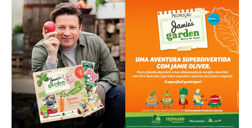Pão de Açúcar traz pela primeira vez ao Brasil projeto “Jamie’s Garden”