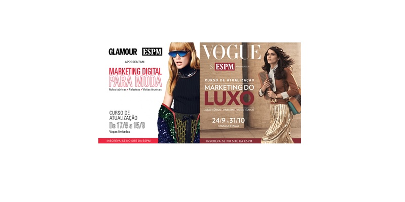 Vogue e Glamour lançam 2ª temporada de cursos em marketing na ESPM