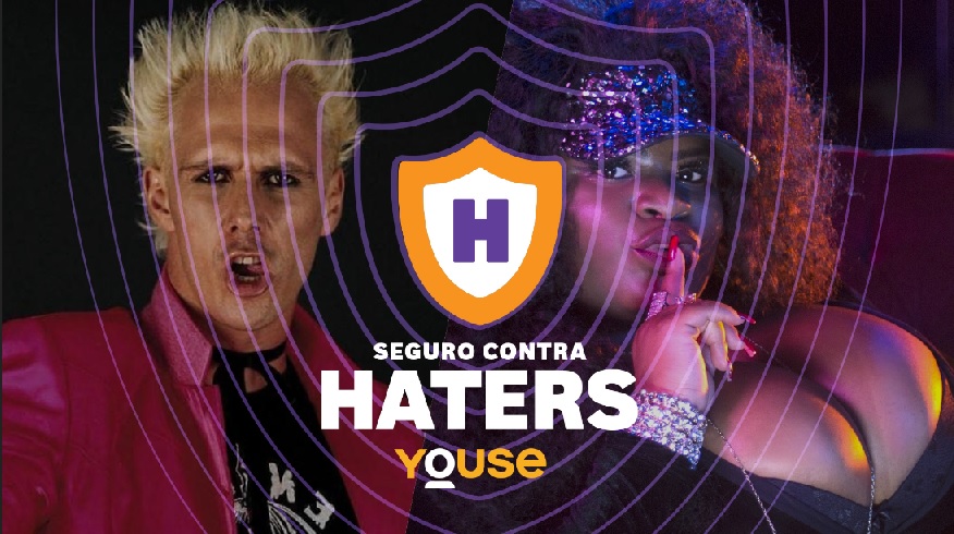 Jojo Todynho e Supla estrelam nova campanha da Youse, “Seguro contra Haters”