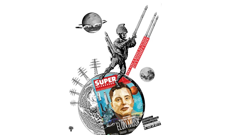 Elon Musk e espionagem na internet são temas dos anúncios da WE