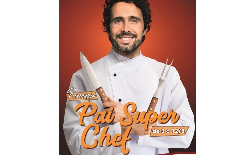 Binder assina campanha “Pai Super Chef”, para rede de shoppings Ancar Ivanhoe