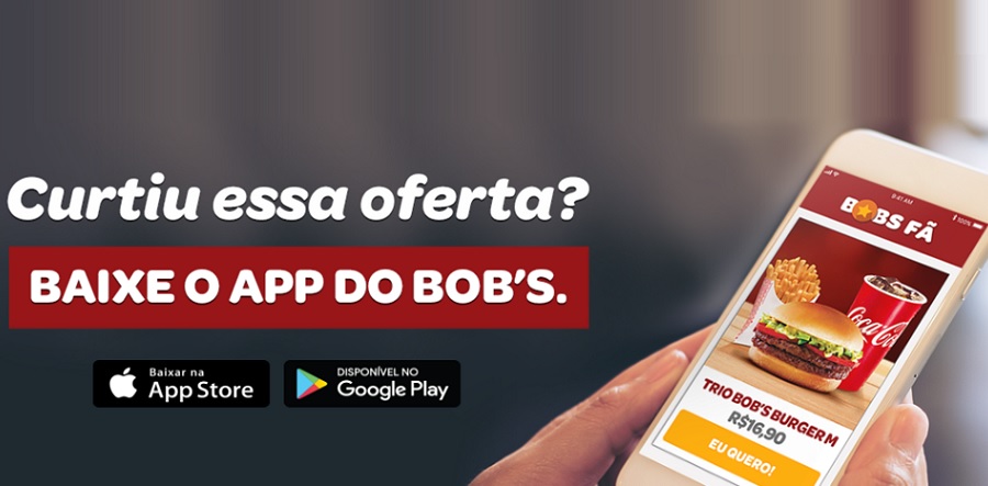Bob’s apresenta nova versão de seu app e reforça conveniência para o consumidor