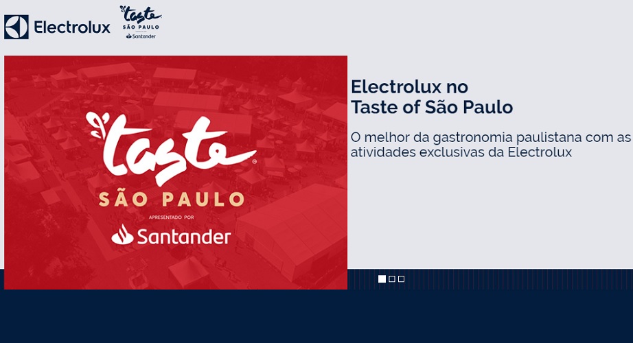 Electrolux explora conceito de alta gastronomia no Taste of São Paulo