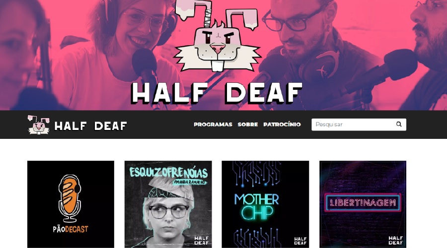 Podcasts da Half Deaf superam 1 milhão de streams no Spotify