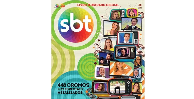 SBT lança álbum de figurinhas de sua história em todo o Brasil