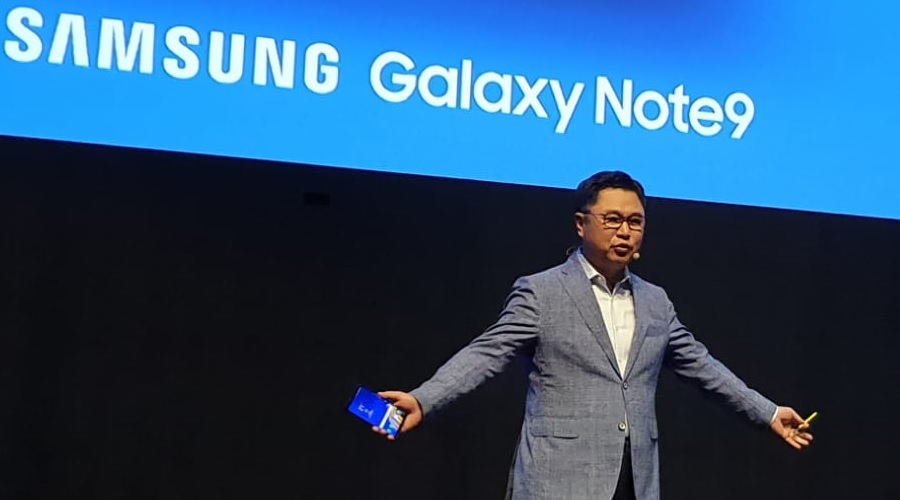 Samsung apresenta Galaxy Note9 no Brasil