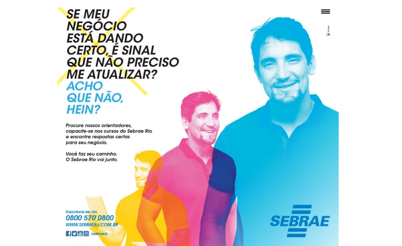 Agência Binder assina campanha institucional do Sebrae Rio