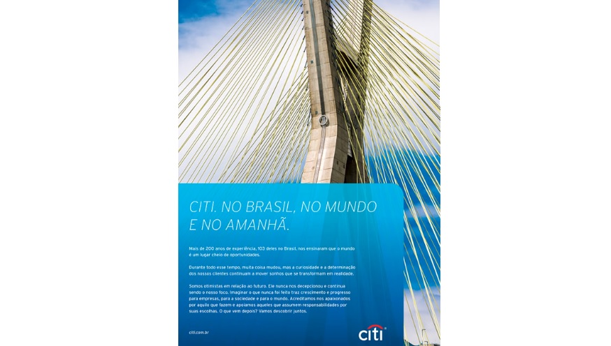 Giz Propaganda é a nova agência publicitária do banco Citi Brasil