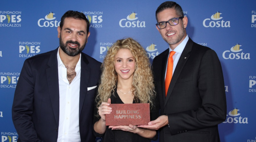 Costa Cruzeiros premia agências de viagens com ingressos para o show da Shakira