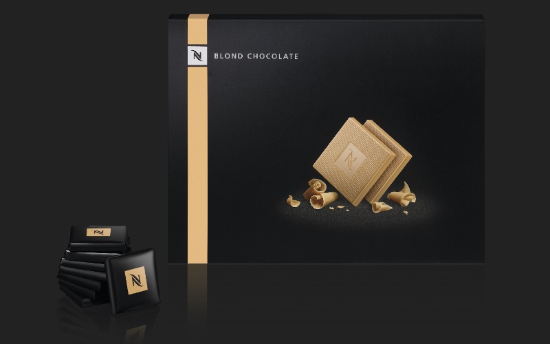 Nespresso lança linha de chocolates em edição limitada