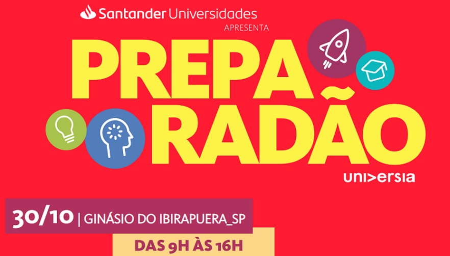 Santander vai realizar maior festival de educação “Preparadão Universia”