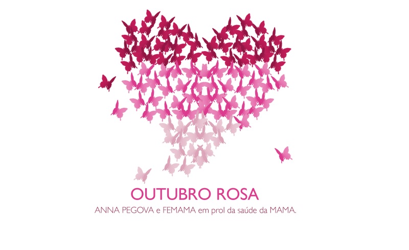 Anna Pegova apoia Outubro Rosa com duas parcerias de peso
