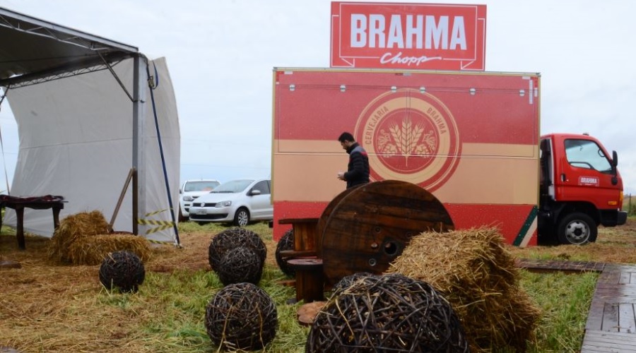 Brahma leva especialistas a campo de cevada em Passo Fundo para tirar dúvidas dos consumidores