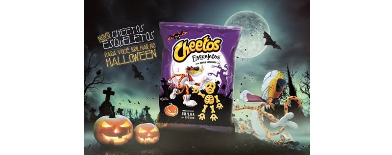 Cheetos lança edição limitada de ‘Cheetos Esqueletos’