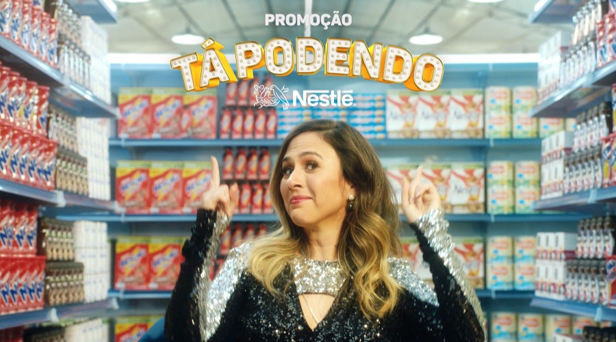 Nestlé lança promoção “Tá Podendo Nestlé”, estrelada por Tatá Werneck