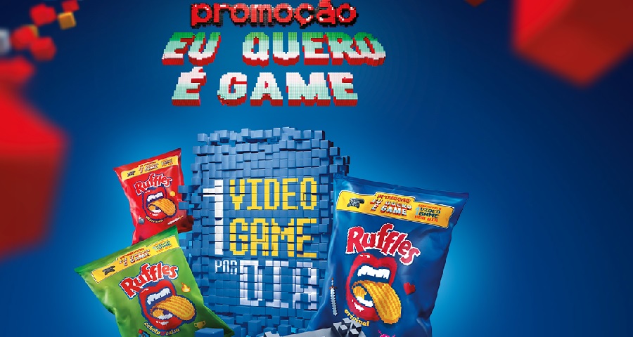 Ruffles apresenta campanha promocional “Eu Quero é Game”