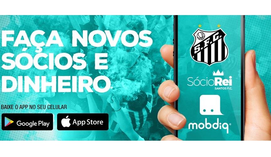 Santos F.C. anuncia parceria com app de marketing de influência