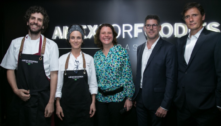 American Express lança “Amex for Foodies” no Brasil