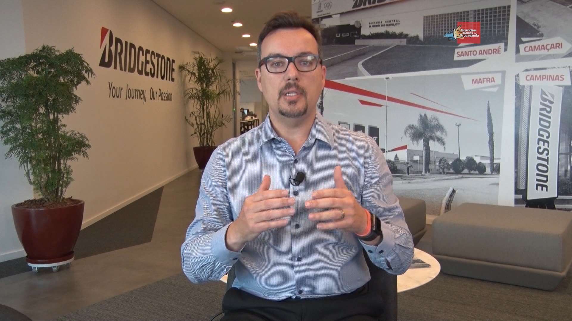 Oduvaldo Viana, Diretor de Marketing da Bridgestone, no quadro Dicas!
