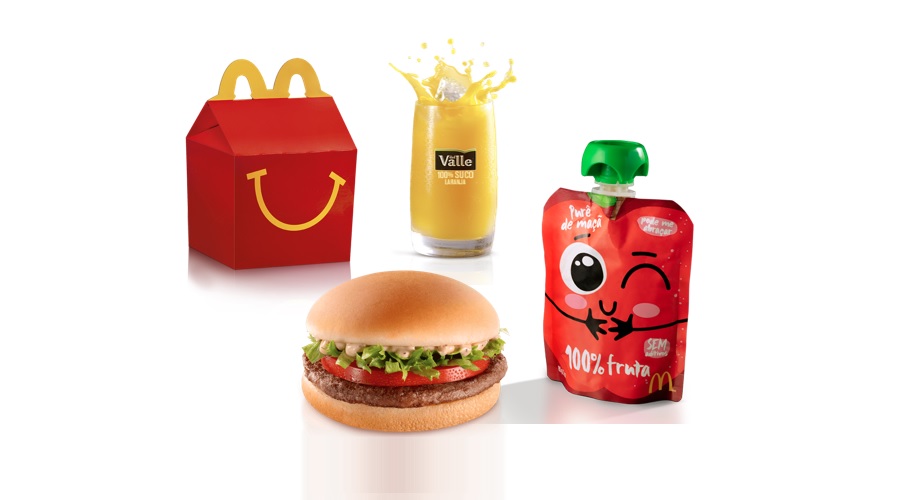 McDonald’s muda cardápio do McLanche Feliz para torná-lo mais nutritivo