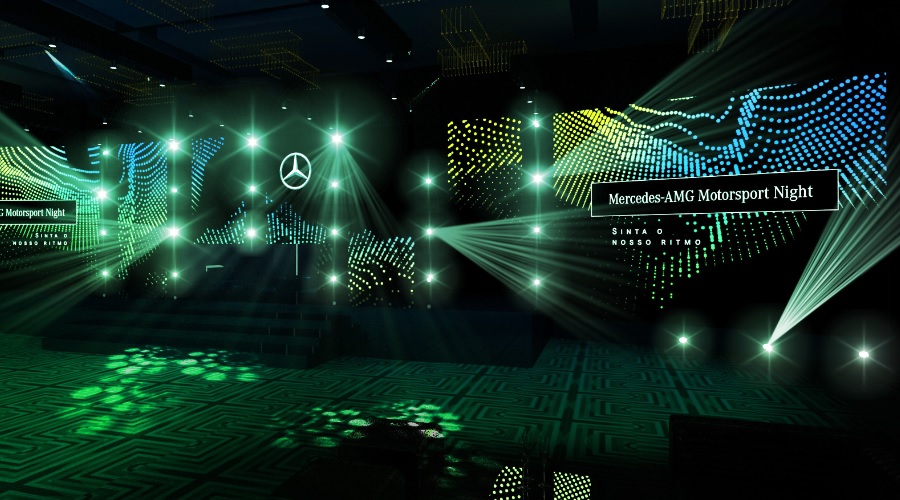 Agência Samba é responsável pela produção da festa Mercedes-AMG Motorsport Night