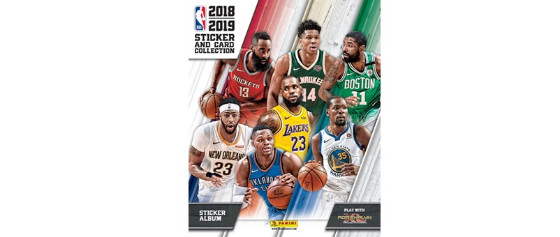NBA e Panini lançam álbum de figurinhas oficial da temporada 2018-2019