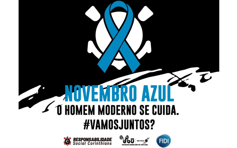 Timão e FIDI apoiam o Novembro Azul com ações na Arena Corinthians