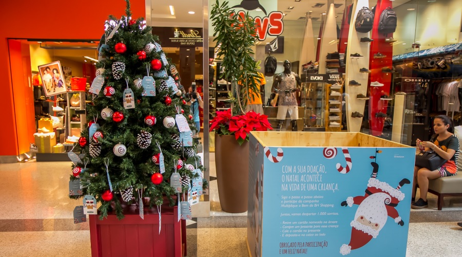 BH Shopping e DiamondMall promovem Natal Solidário