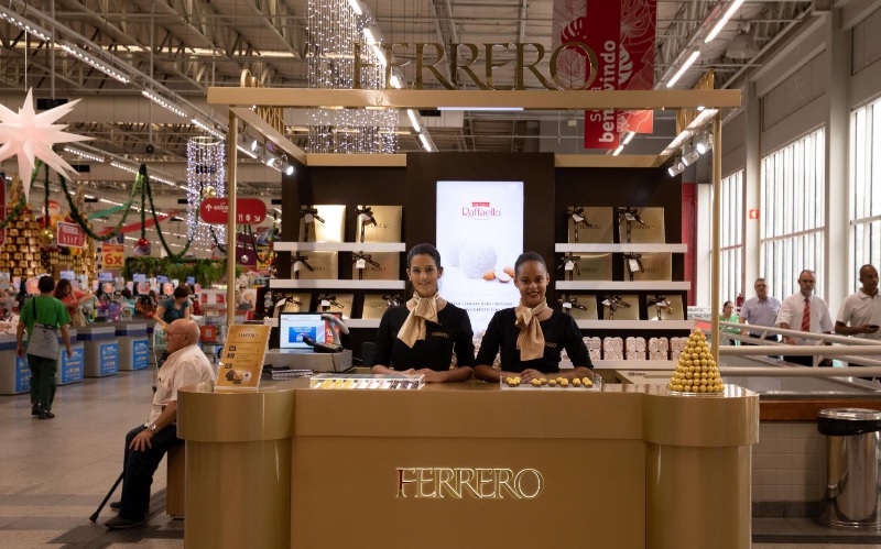 Ferrero inaugura sua primeira loja no Brasil