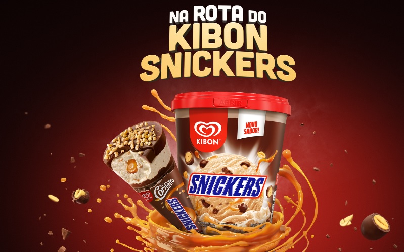MullenLowe Brasil cria ação para reforçar o lançamento de Kibon Snickers