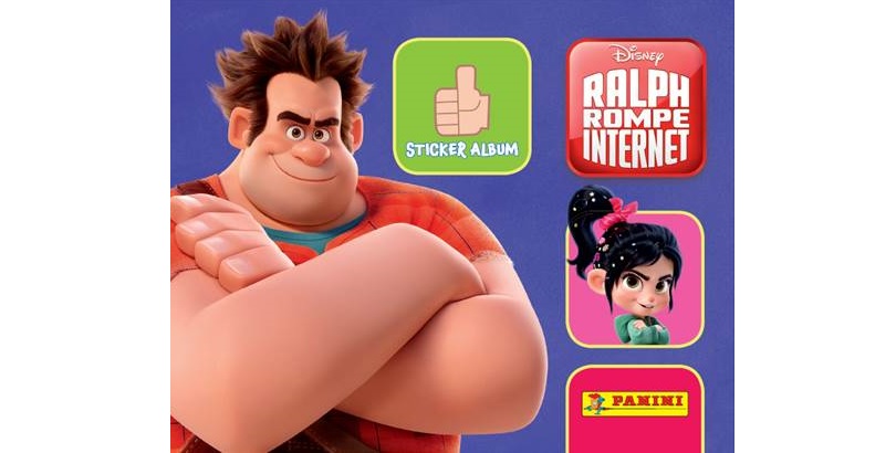 Panini lança álbum de figurinhas do novo filme WiFi Ralph